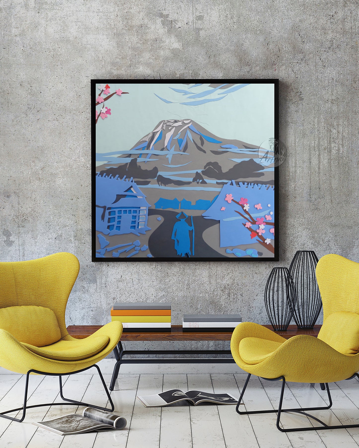 Fuji mountain - printable digital artwork