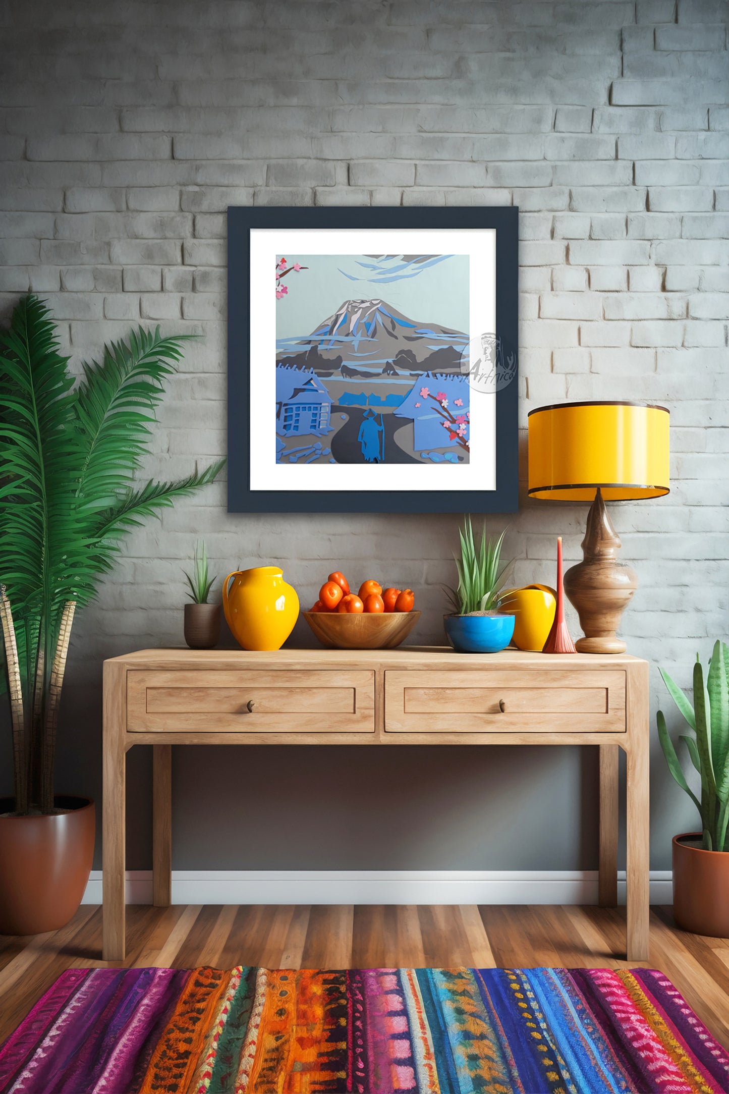 Fuji mountain - printable digital artwork